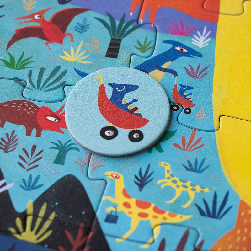 Londji - My Little Dino - Pocket Puzzle - Londji - littleyoyo.ca