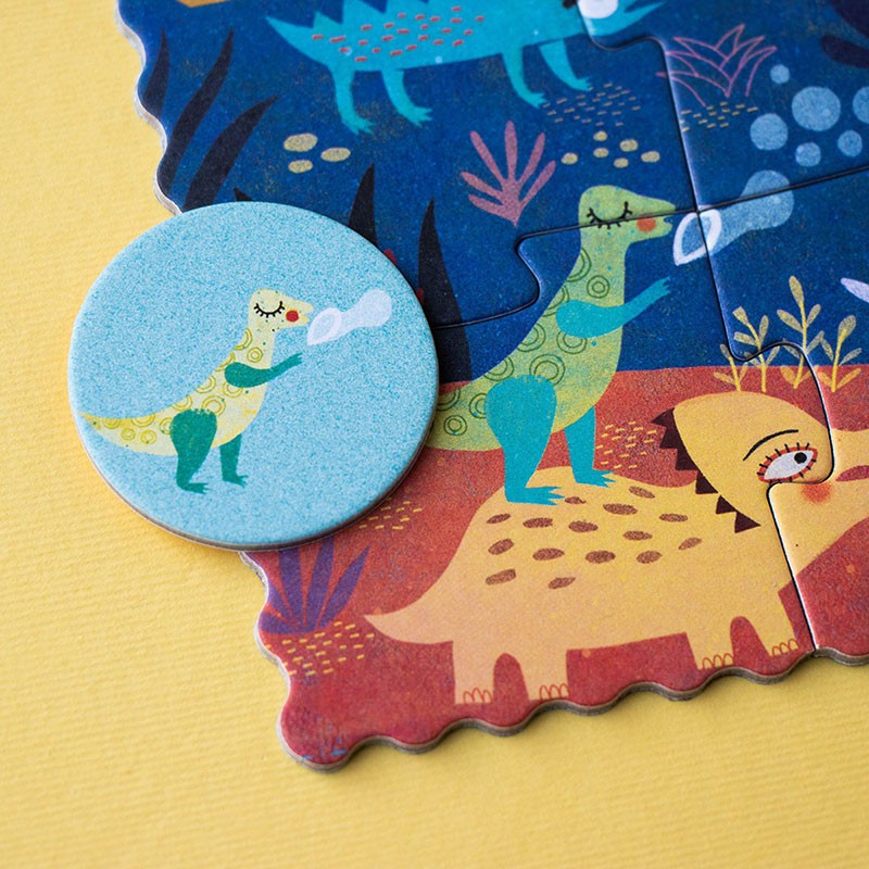 Londji - My Little Dino - Pocket Puzzle - Londji - littleyoyo.ca