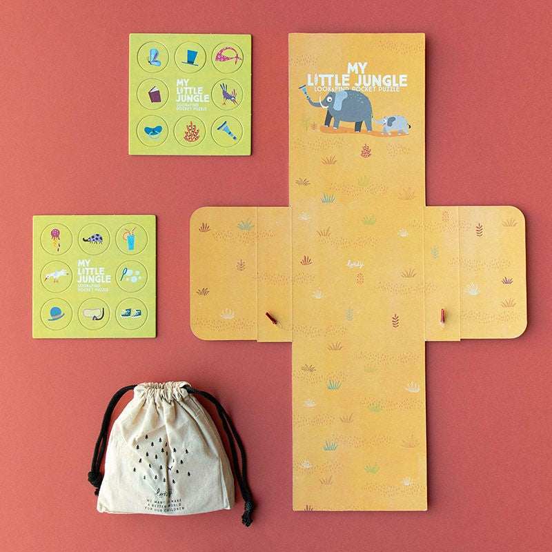 Londji - My Little Jungle - Pocket Puzzle - Londji - littleyoyo.ca