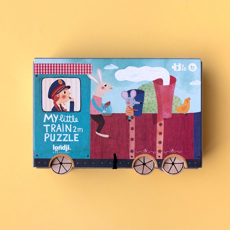 Londji - My Little Train - Puzzle - Londji - littleyoyo.ca