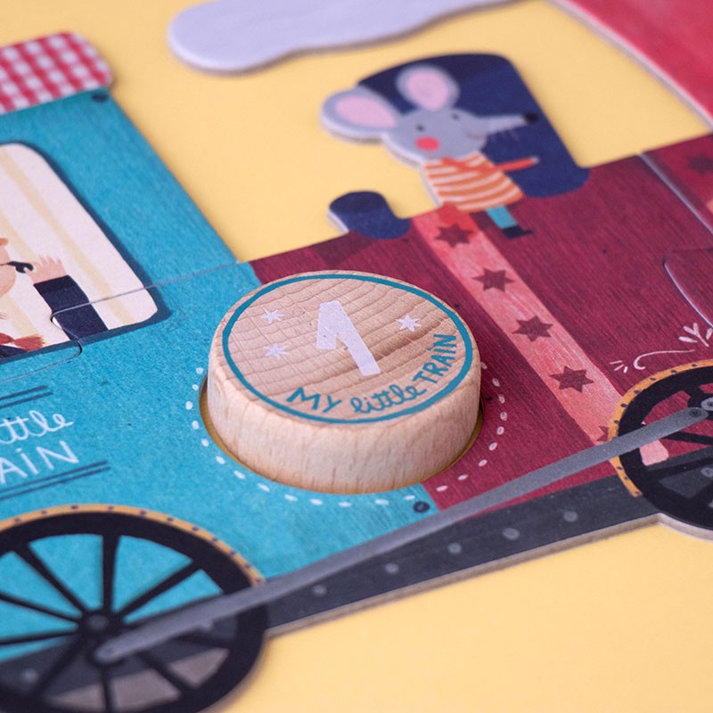 Londji - My Little Train - Puzzle - Londji - littleyoyo.ca