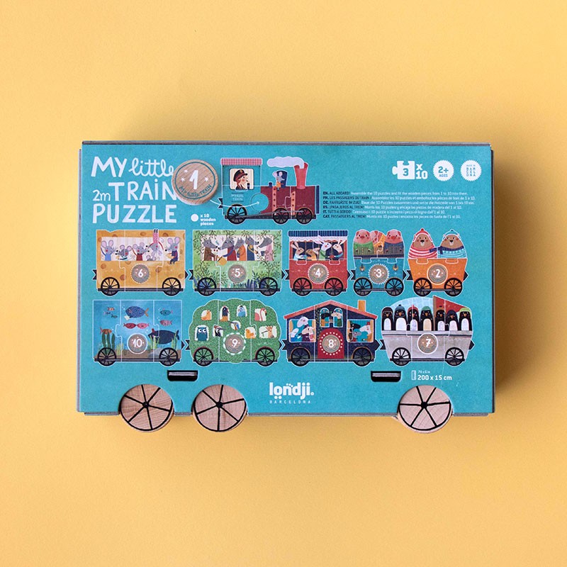 Londji - My Little Train - Puzzle - Londji - littleyoyo.ca