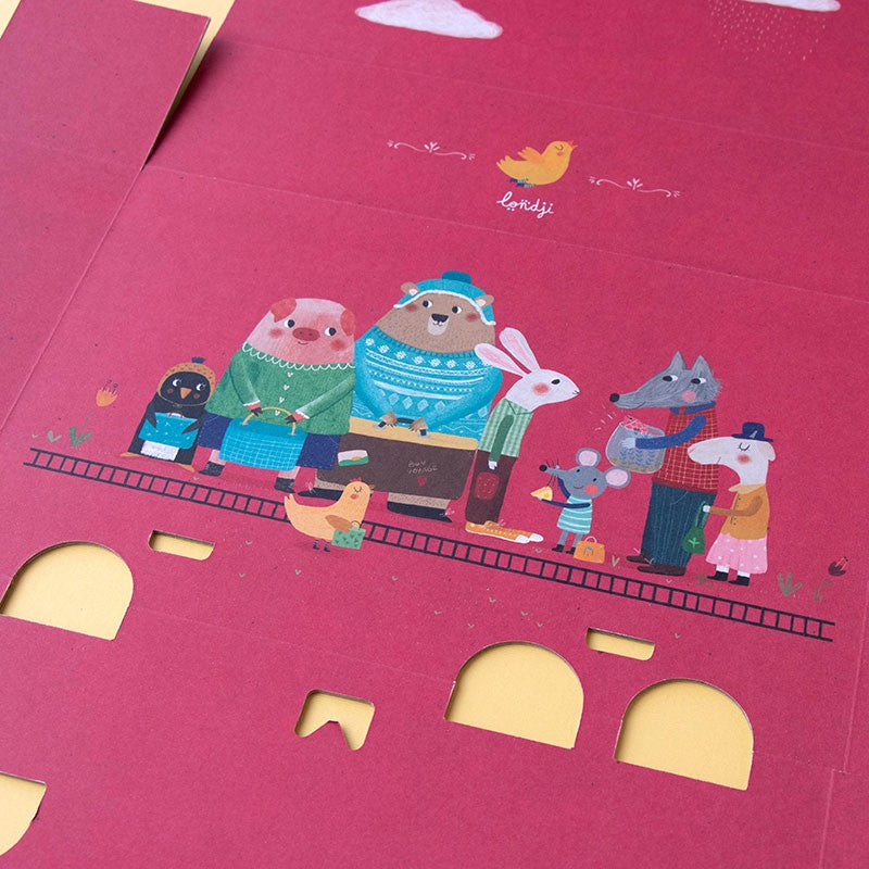 Londji - My Little Train - Puzzle - Londji - littleyoyo.ca