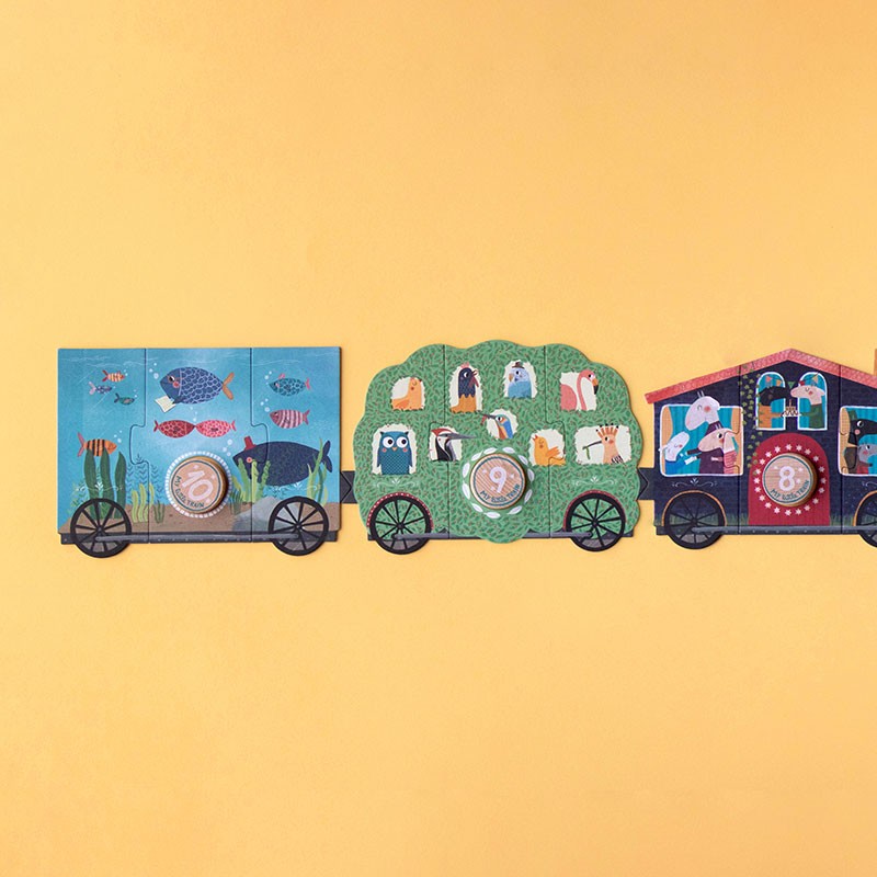Londji - My Little Train - Puzzle - Londji - littleyoyo.ca