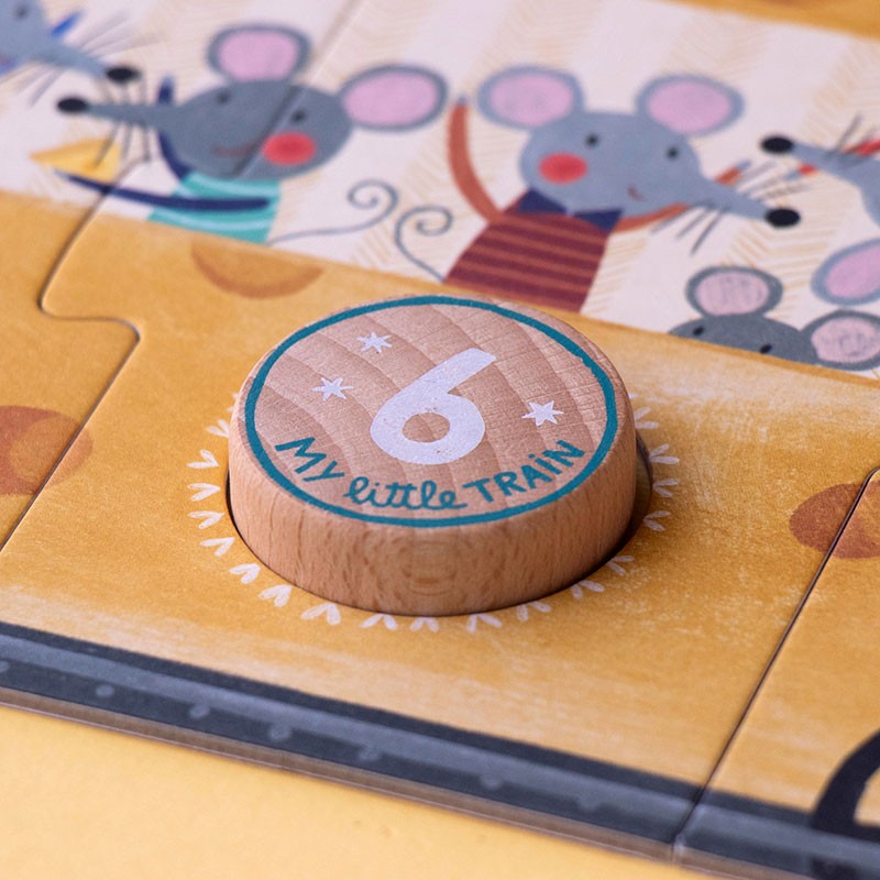 Londji - My Little Train - Puzzle - Londji - littleyoyo.ca