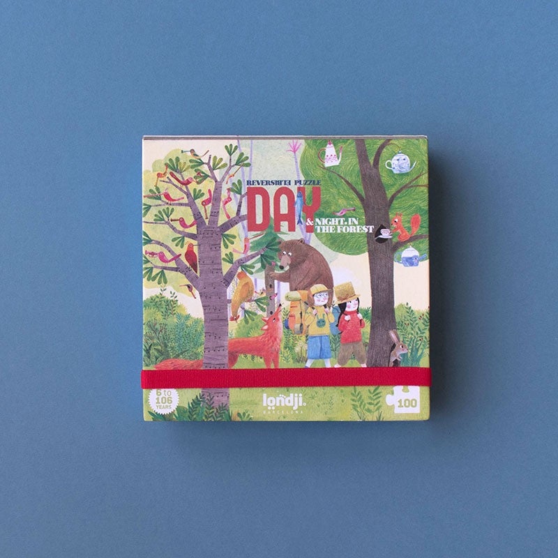 Londji - Night & Day in the Forest - Pocket Puzzle - Londji - littleyoyo.ca