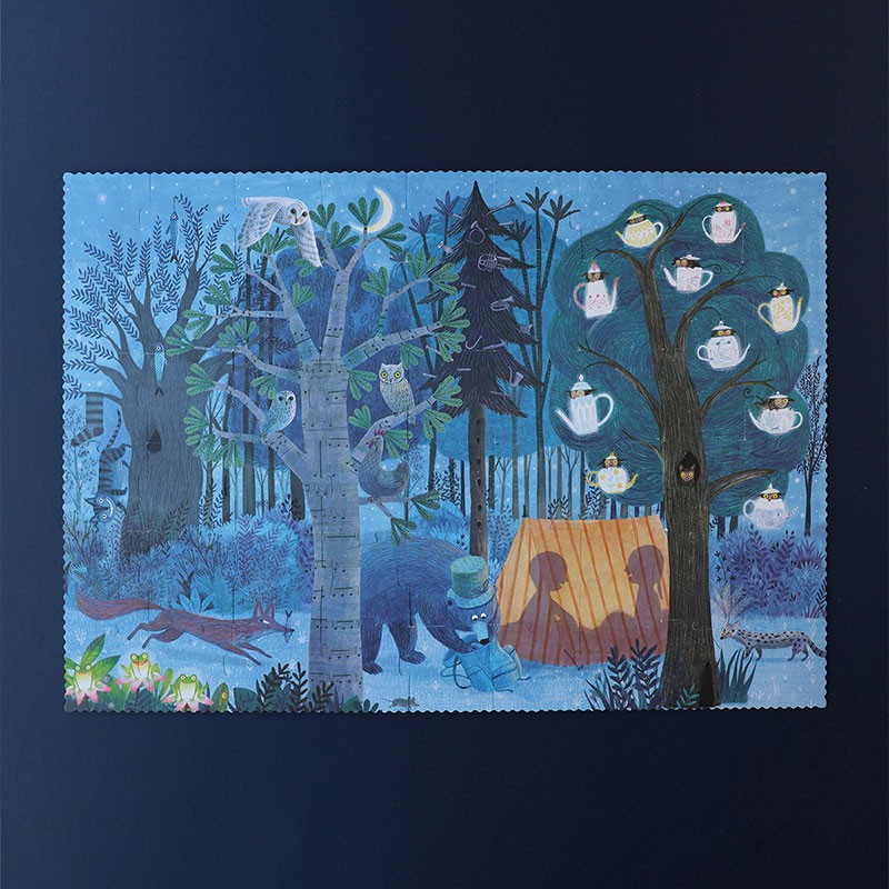Londji - Night & Day in the Forest - Puzzle - Londji - littleyoyo.ca
