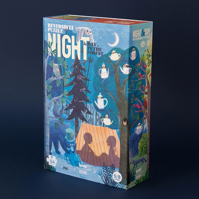 Londji - Night & Day in the Forest - Puzzle - Londji - littleyoyo.ca