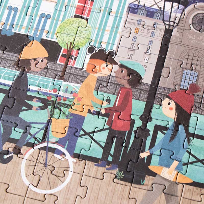 Londji - Paris Skyline - Puzzle - Londji - littleyoyo.ca