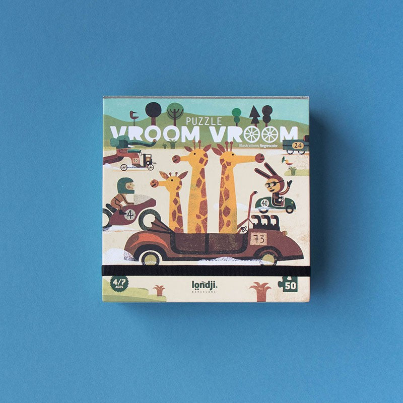 Londji - Vroom Vroom - Pocket Puzzle - Londji - littleyoyo.ca