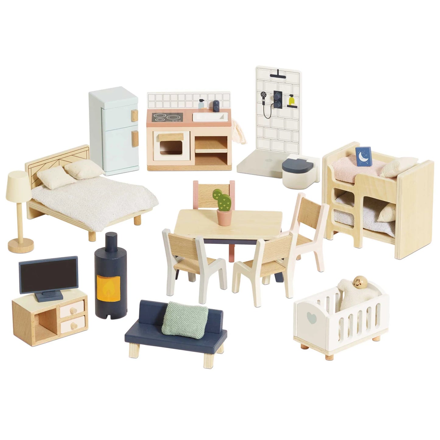 Le Toy Van - Complete Dolls house Furniture Set