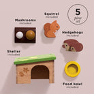 Le Toy Van - Hedgehog & Squirrel Animal Set - Le Toy Van - littleyoyo.ca