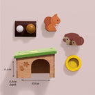 Le Toy Van - Hedgehog & Squirrel Animal Set - Le Toy Van - littleyoyo.ca