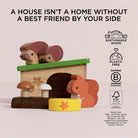 Le Toy Van - Hedgehog & Squirrel Animal Set - Le Toy Van - littleyoyo.ca
