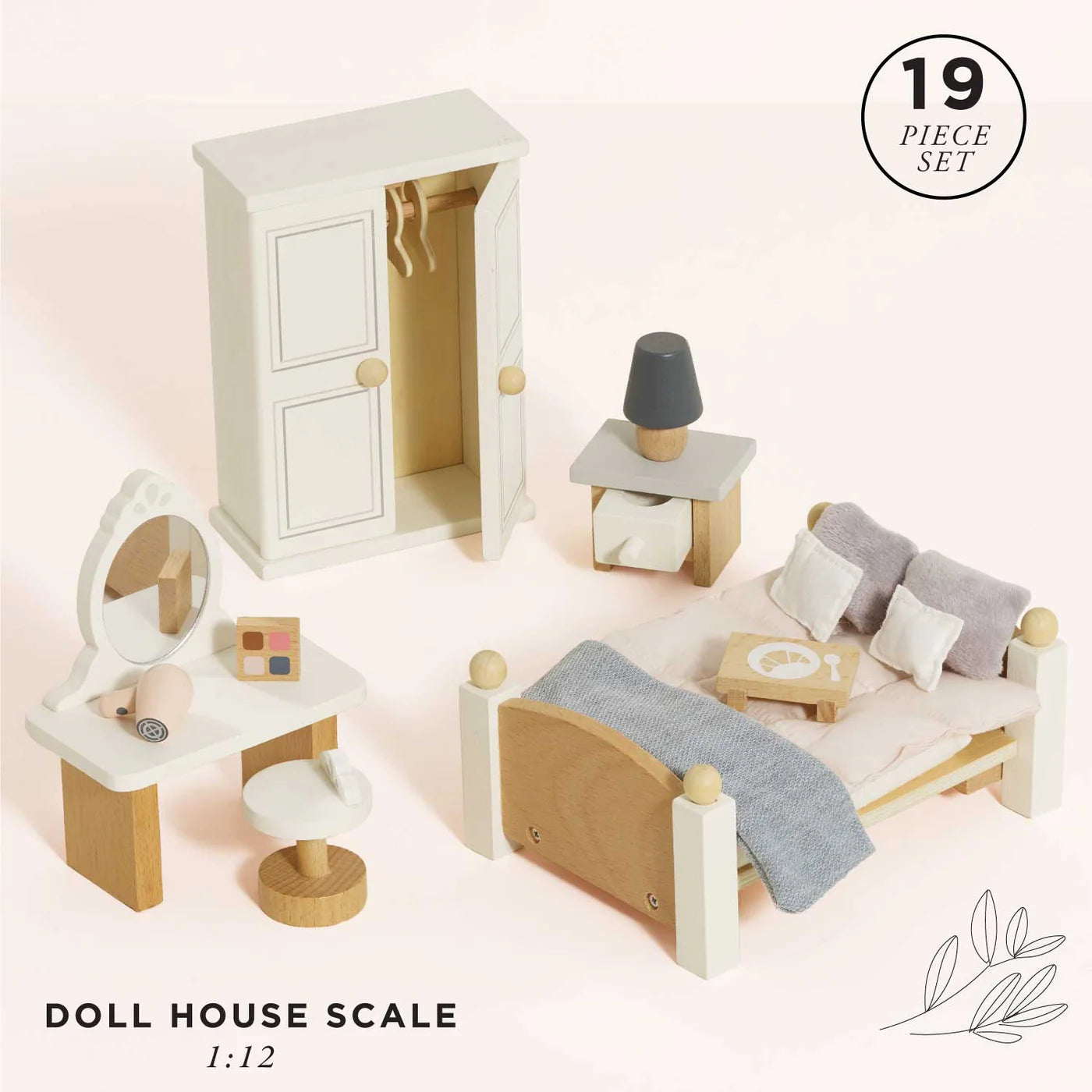 Le Toy Van - Wooden Dolls House Bedroom