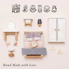 Le Toy Van - Wooden Dolls House Bedroom - Le Toy Van - littleyoyo.ca