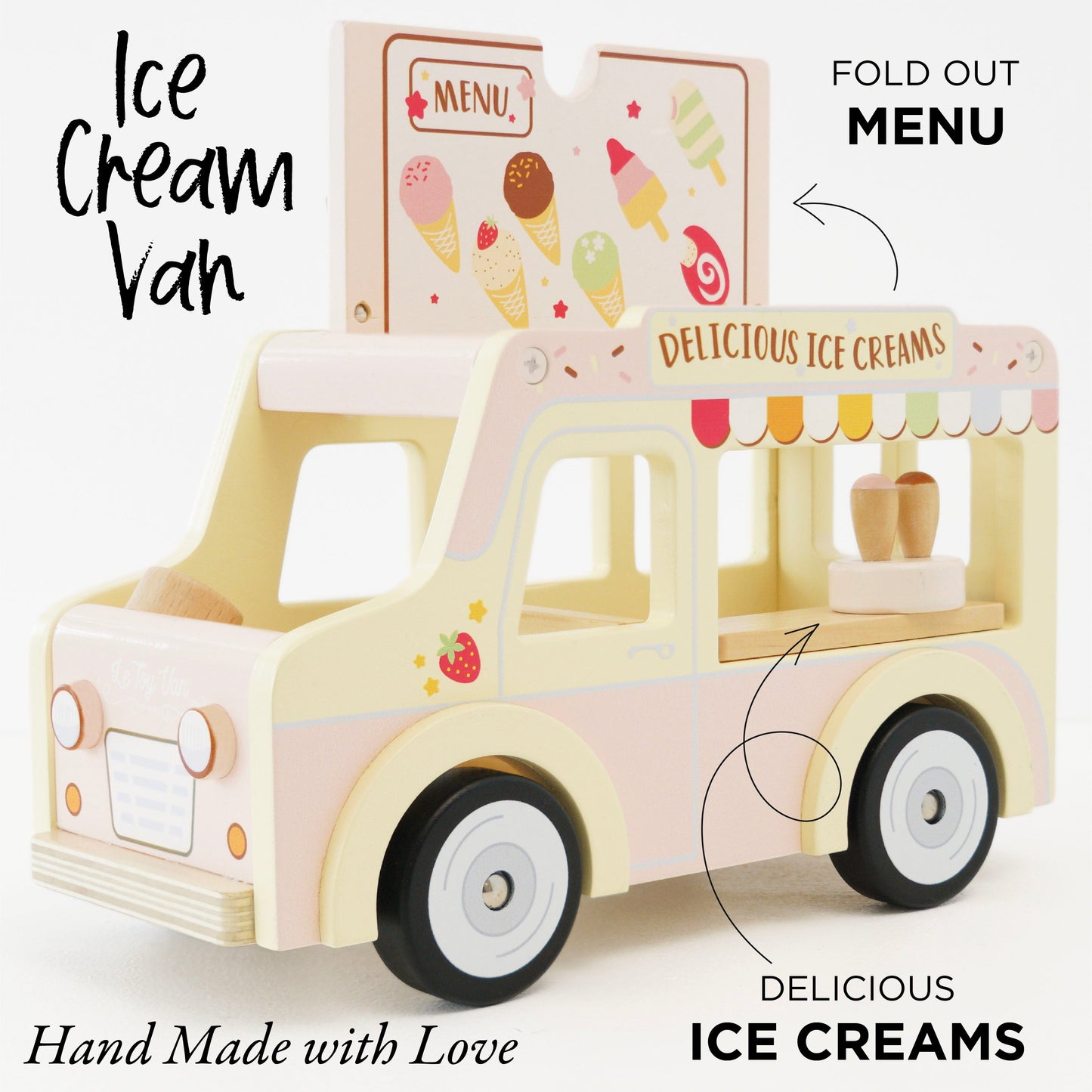 Le Toy Van - Wooden Ice Cream Van