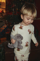 Konges Slojd Basic Blouse/Pants Set GOTS - Teddy Bear