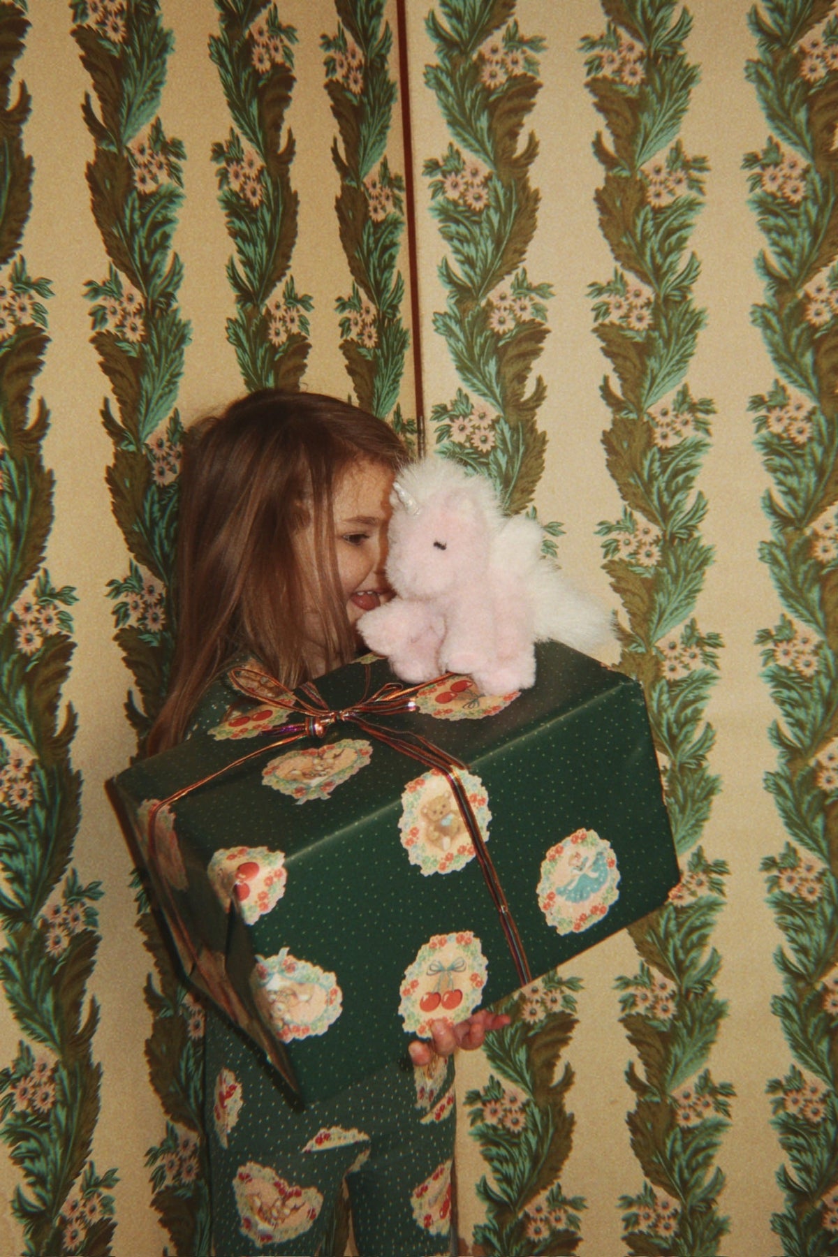 Konges Slojd Basic Blouse/Pants Set GOTS - Deer Diary Green