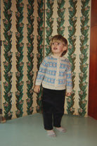 Konges Slojd Billi Knit Cardigan Blue Multi