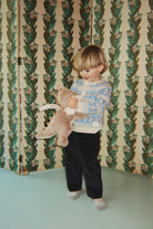 Konges Slojd Billi Knit Cardigan Blue Multi