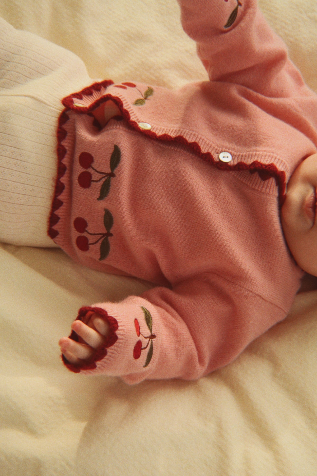 Konges Slojd Collette Cardigan - Pale Blush