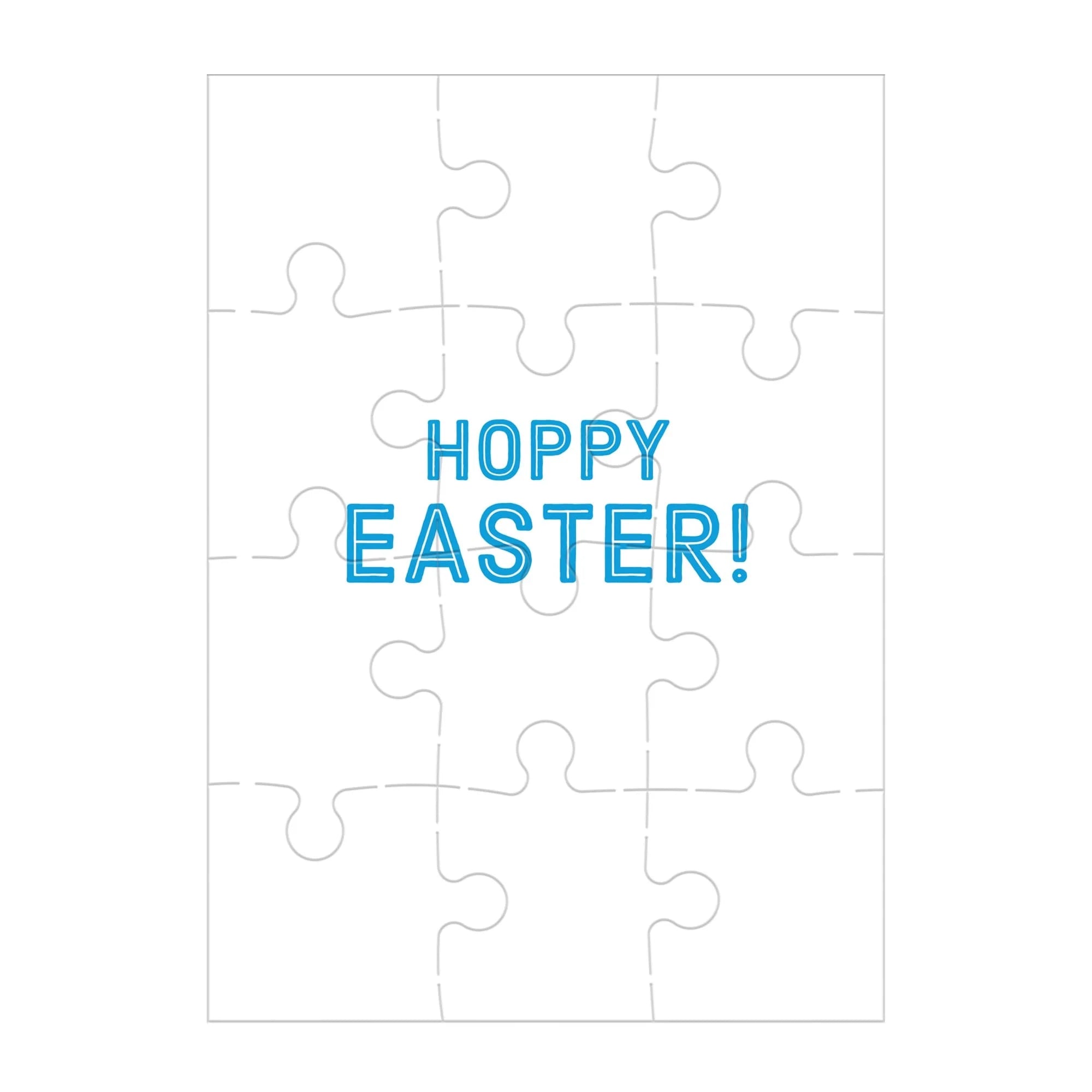 Mudpuppy - Hoppy Easter! Greeting Card Puzzle - Mudpuppy - littleyoyo.ca