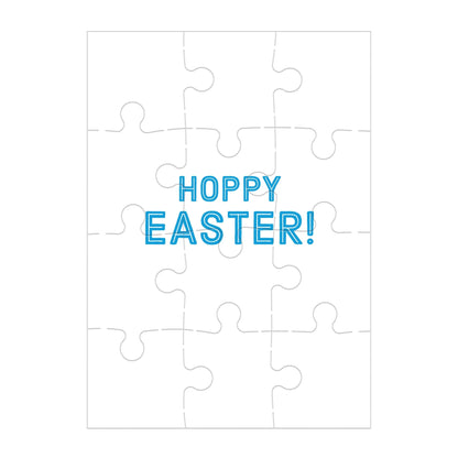 Mudpuppy - Hoppy Easter! Greeting Card Puzzle