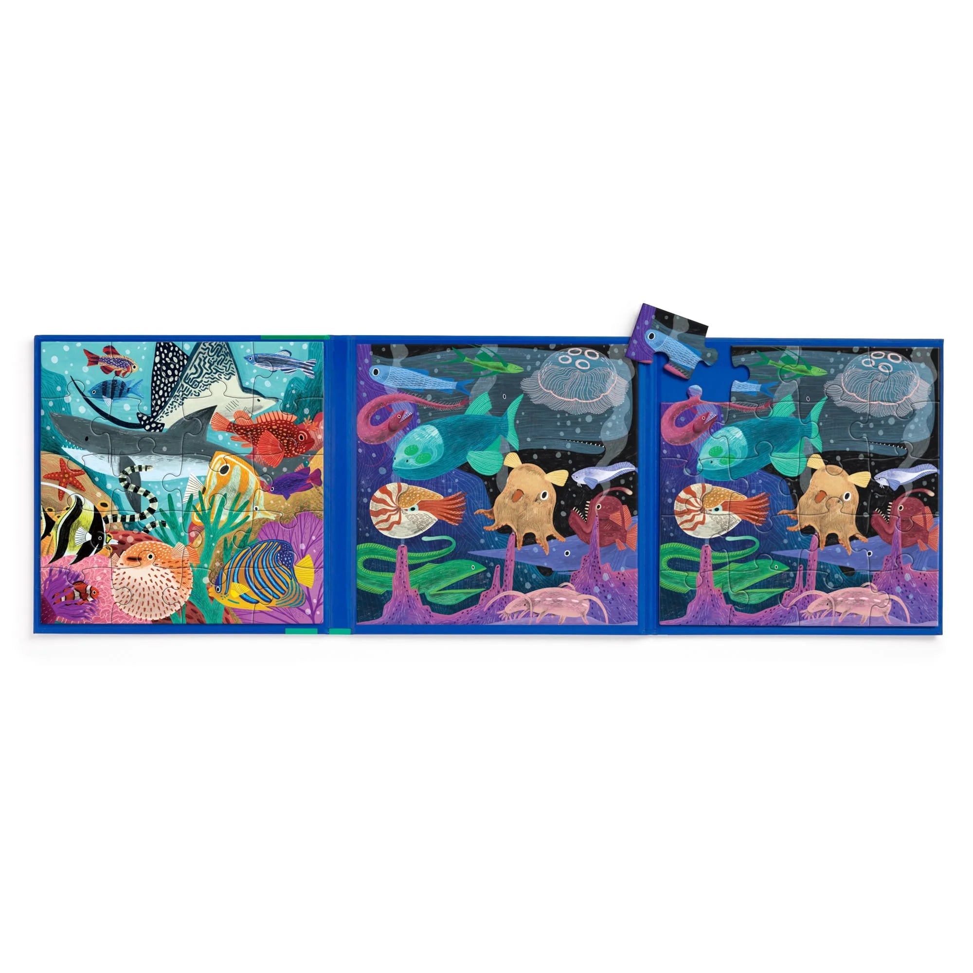 Mudpuppy - Depths of the Seas Magnetic Puzzles - Mudpuppy - littleyoyo.ca