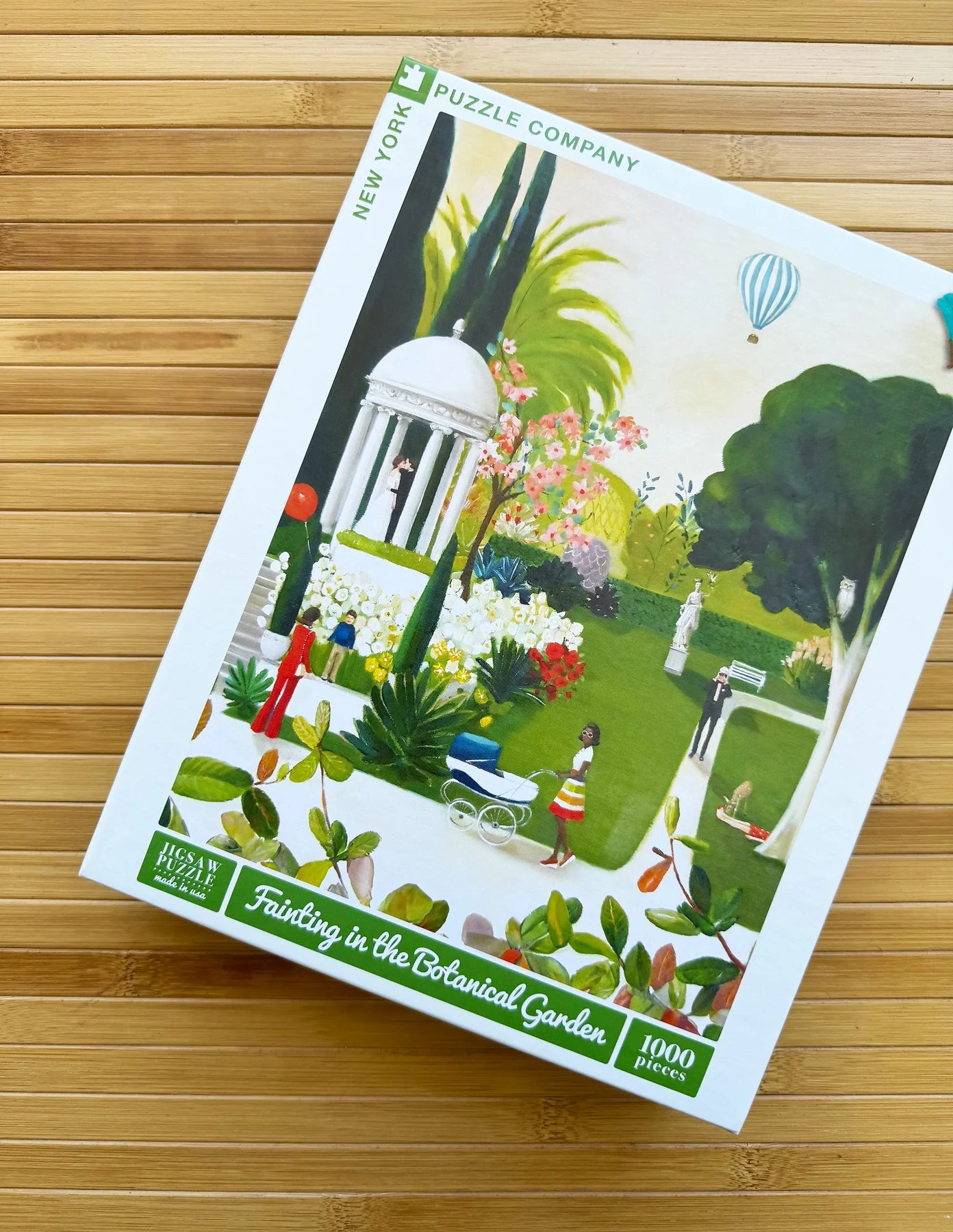 Fainting in the Botanical Garden - 1000 Piece Jigsaw Puzzle