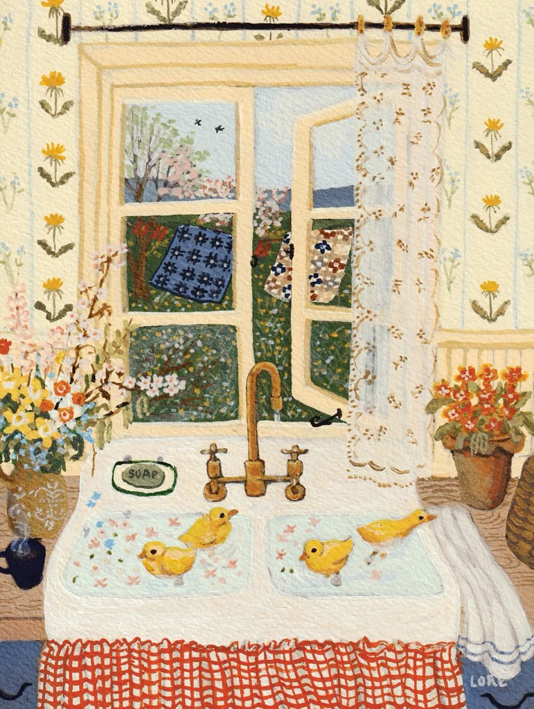 Forget-me-not Spring - 1000 Piece Jigsaw Puzzle - New York Puzzle Company - littleyoyo.ca