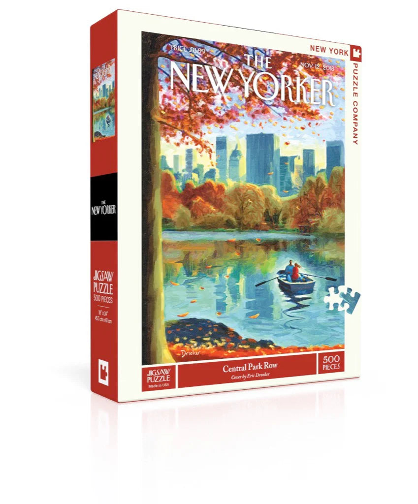 Central Park Row - 500 Piece Jigsaw Puzzle