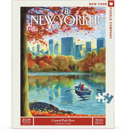 Central Park Row - 500 Piece Jigsaw Puzzle