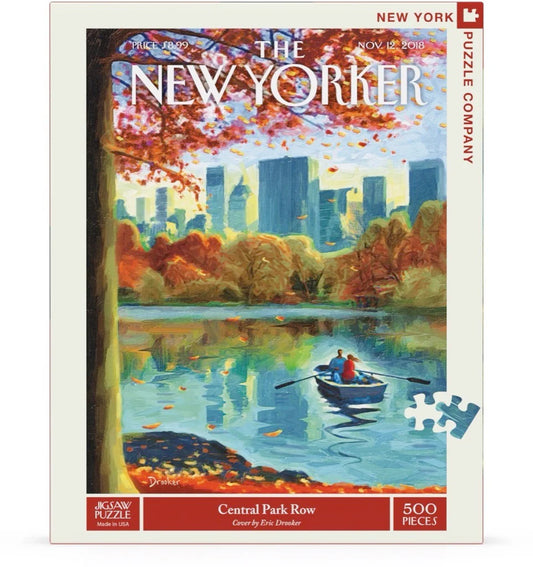 Central Park Row - 500 Piece Jigsaw Puzzle