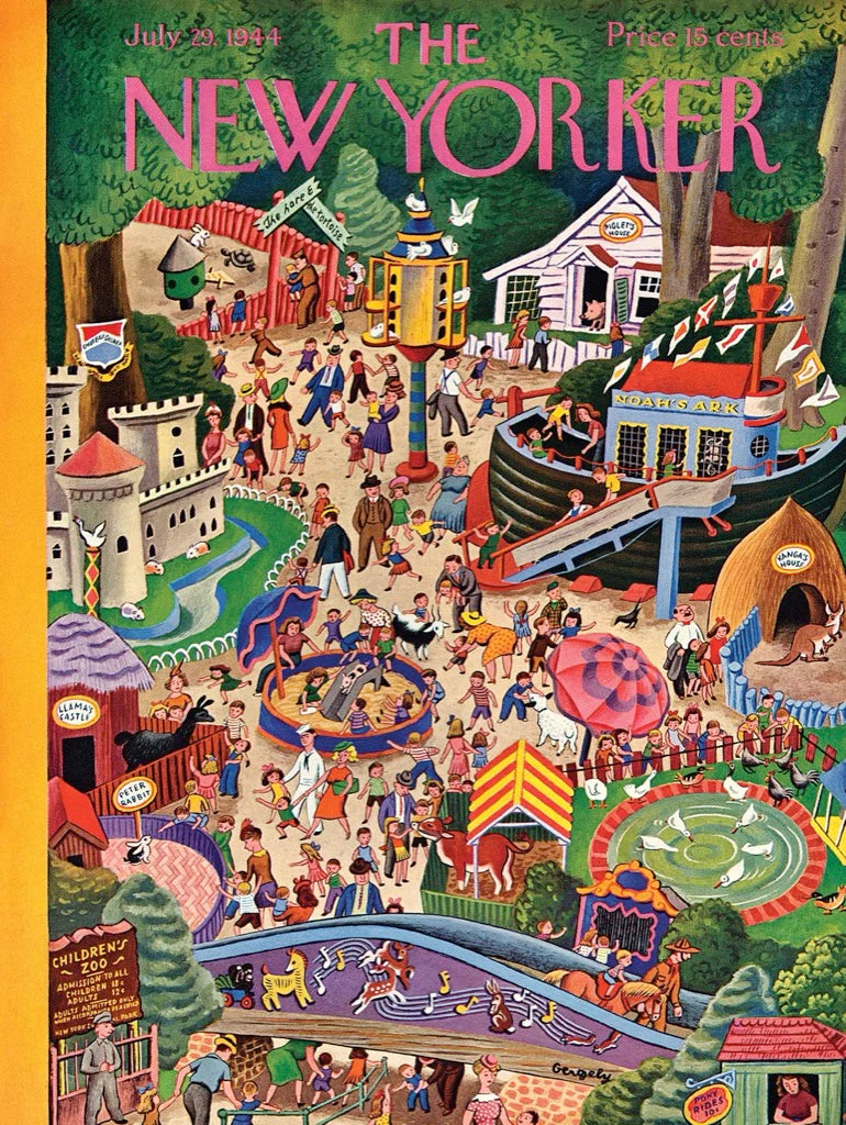 Day at the Zoo- 1000 Piece Jigsaw Puzzle - New York Puzzle Company - littleyoyo.ca