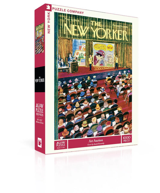 Art Auction - 1000 Piece Jigsaw Puzzle