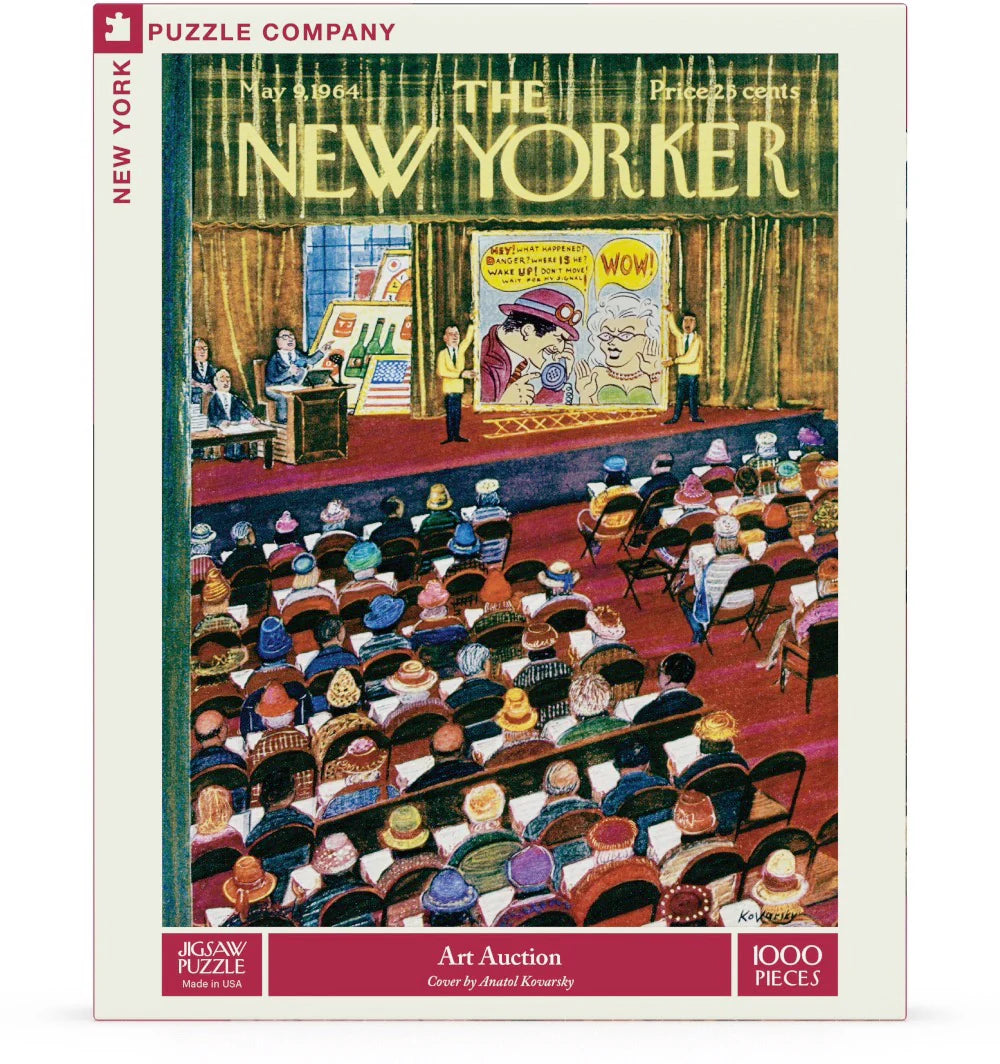 Art Auction - 1000 Piece Jigsaw Puzzle