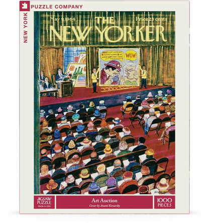 Art Auction - 1000 Piece Jigsaw Puzzle