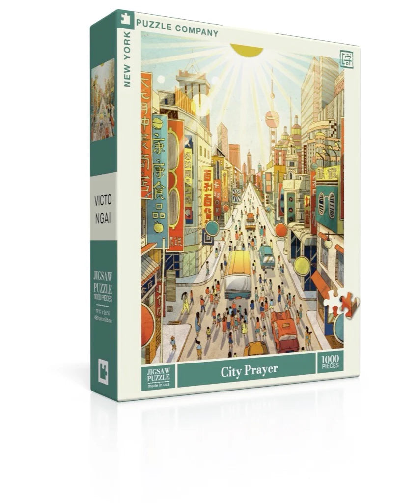 City Prayer - 1000 Piece Jigsaw Puzzle - New York Puzzle Company - littleyoyo.ca