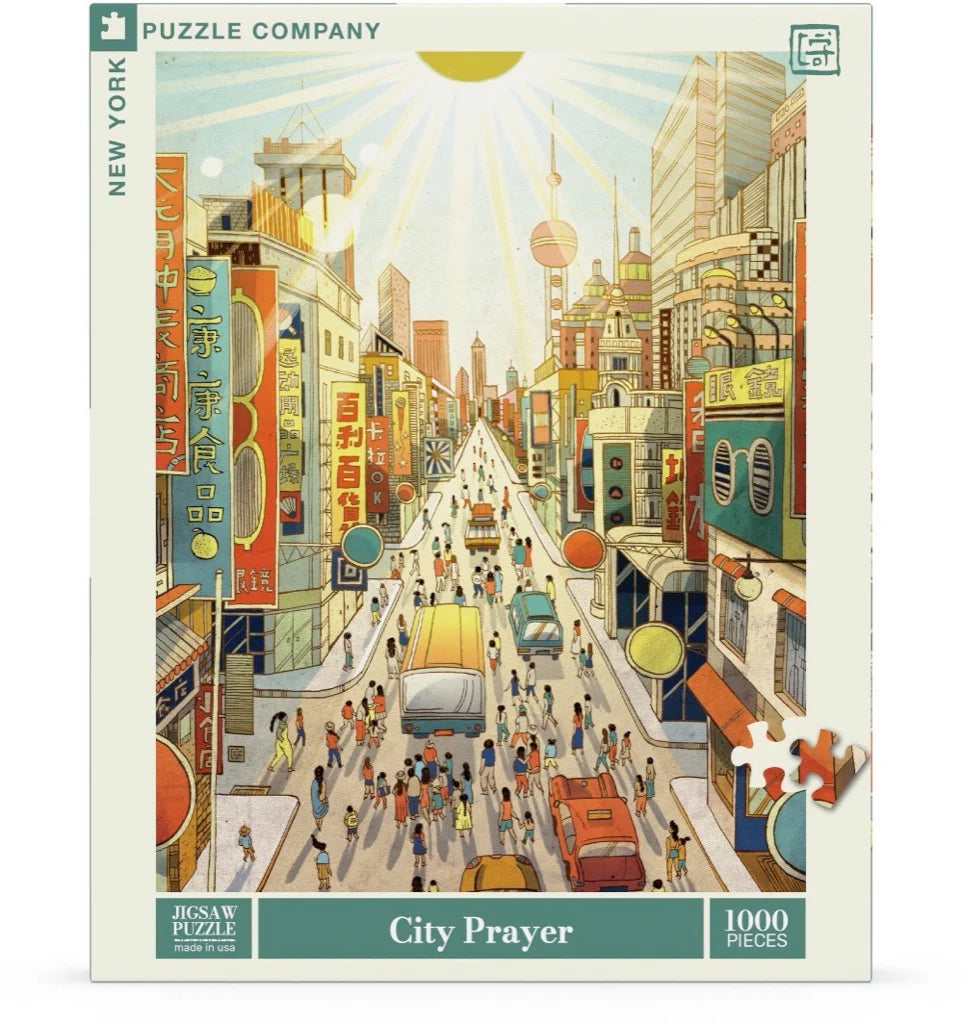City Prayer - 1000 Piece Jigsaw Puzzle - New York Puzzle Company - littleyoyo.ca