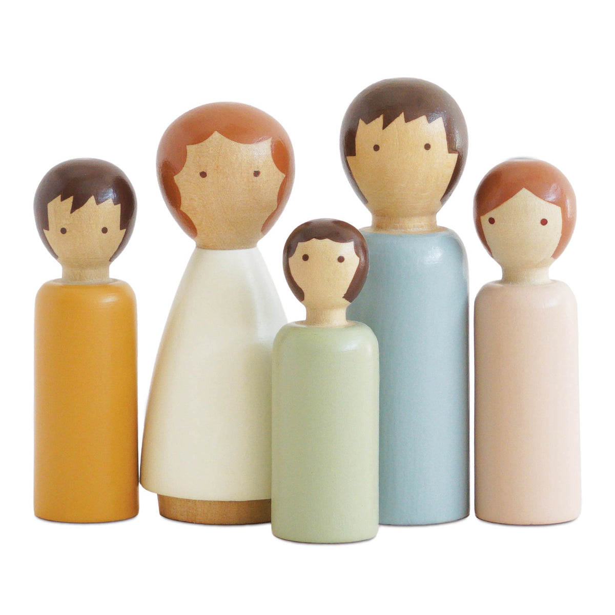 Le Toy Van - Dubois Wooden Family Dolls - Le Toy Van - littleyoyo.ca