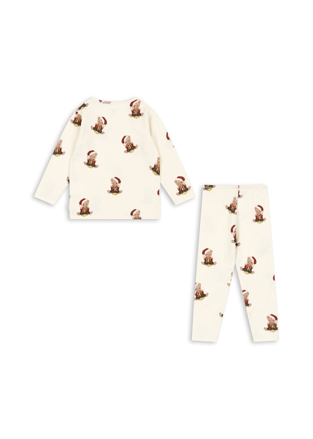 Konges Slojd Basic Blouse/Pants Set GOTS - Teddy Bear