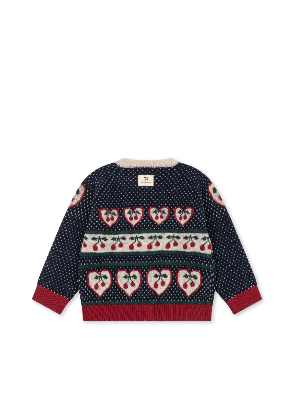 Konges Slojd Belou Cardigan - Cherry