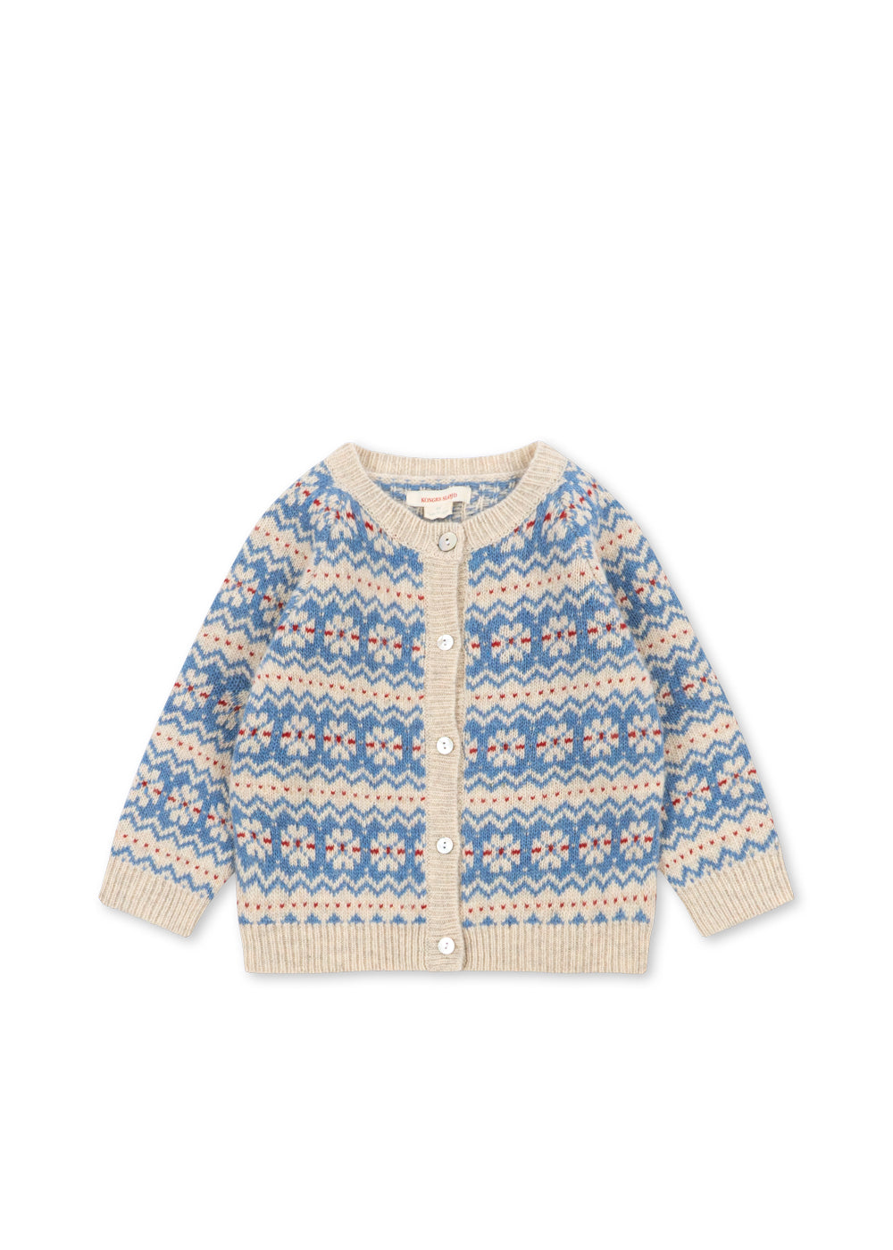 Konges Slojd Billi Knit Cardigan Blue Multi