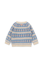 Konges Slojd Billi Knit Cardigan Blue Multi