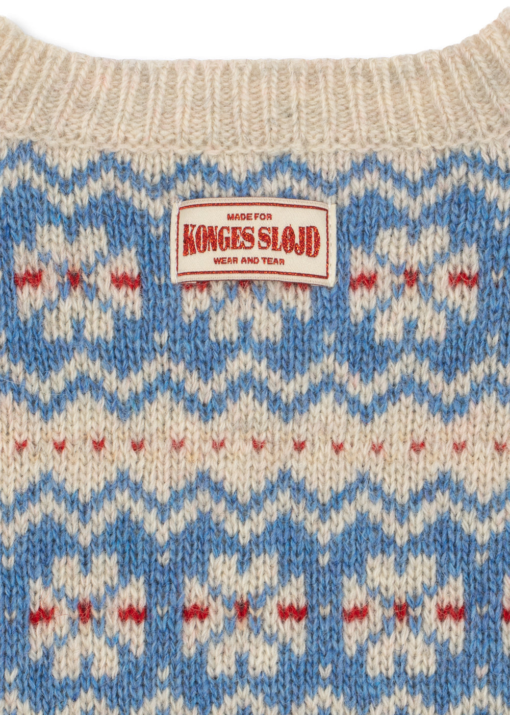 Konges Slojd Billi Knit Cardigan Blue Multi