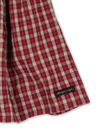 Konges Slojd Elin Smock Dress GOTS - Brick Check