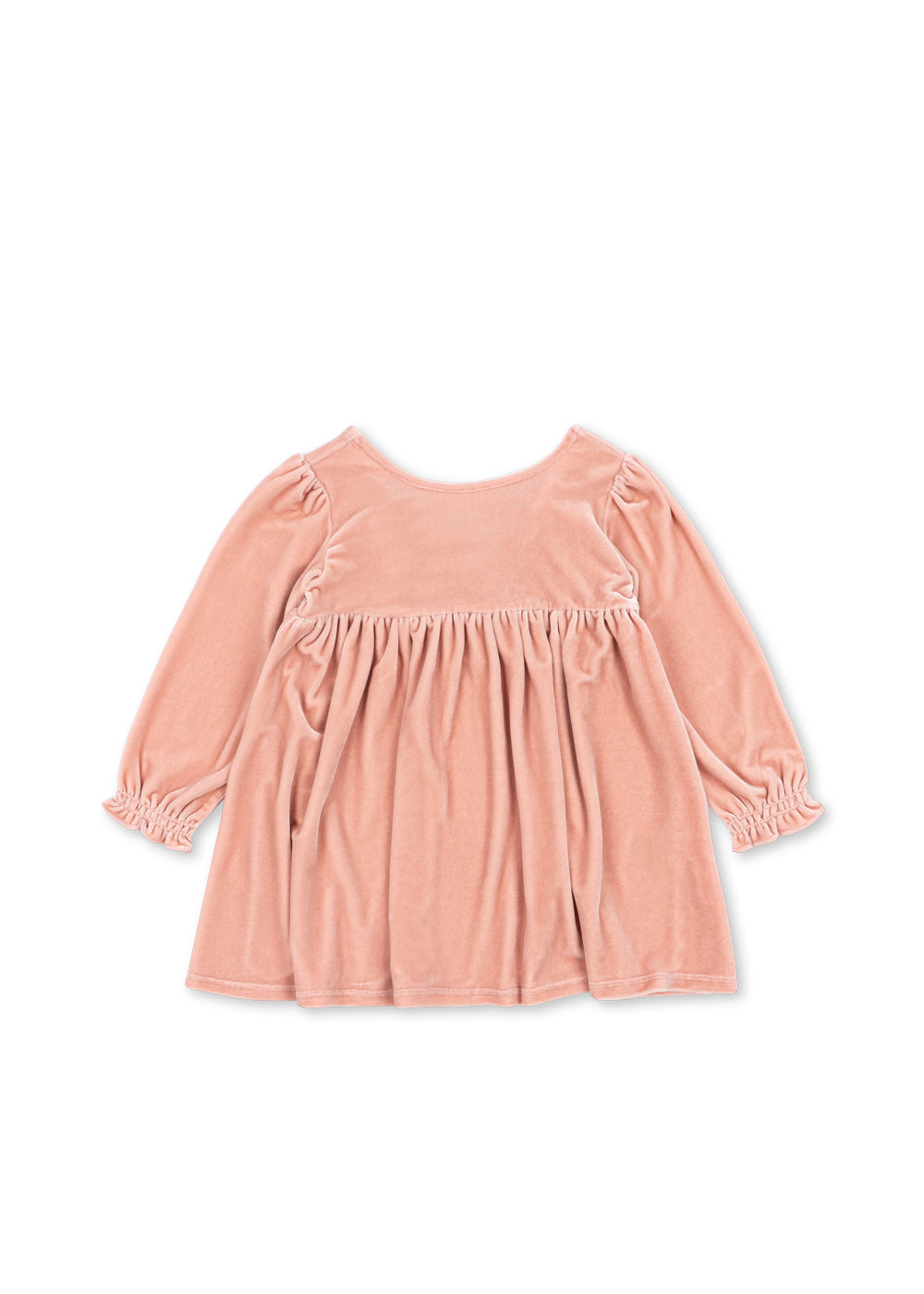 Konges Slojd Gia Bow Dress GRS - Mellow Rose