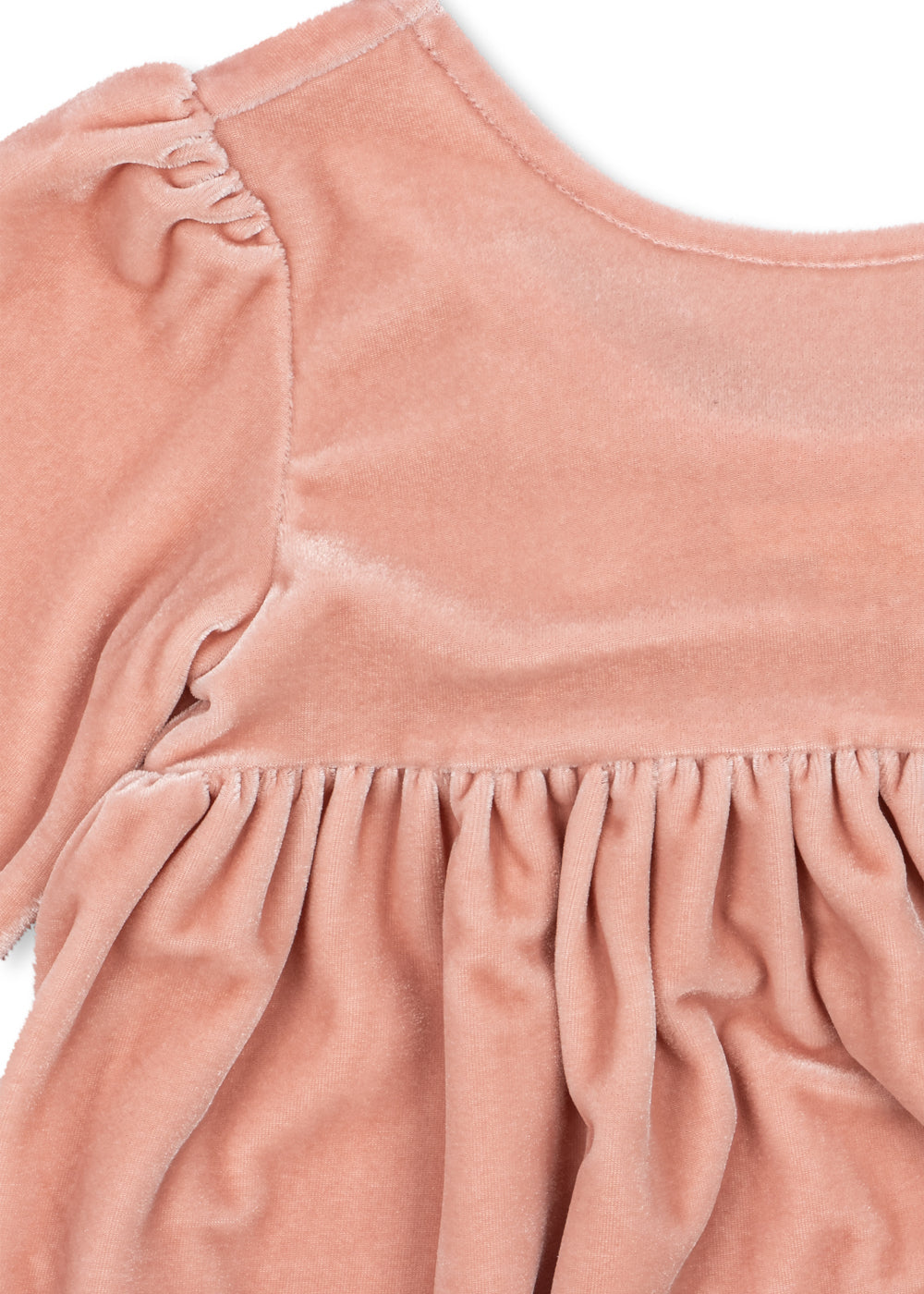 Konges Slojd Gia Bow Dress GRS - Mellow Rose