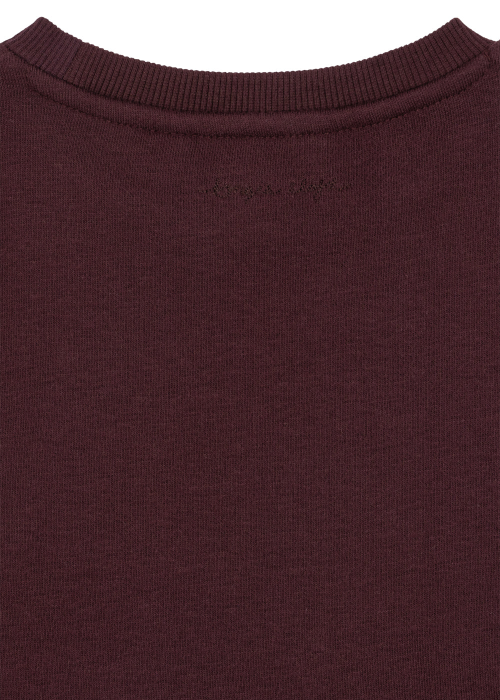Konges Slojd Lou Bow Sweat Dress GOTS - Decadent Chocolate